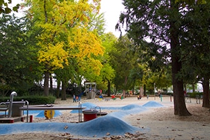 Francoforte con bambini parco giochi