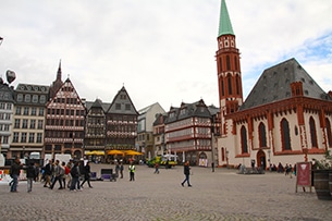 Francoforte con bambini, piazza Romenberg