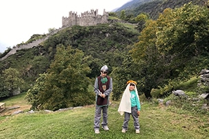 Valtellina per famiglie: castelli