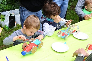 Hortus Urbis con bambini, Parco Appia Antica Roma