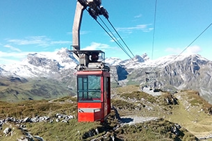 Svizzera natura, Canton Svitto, Glattalp cabinovia