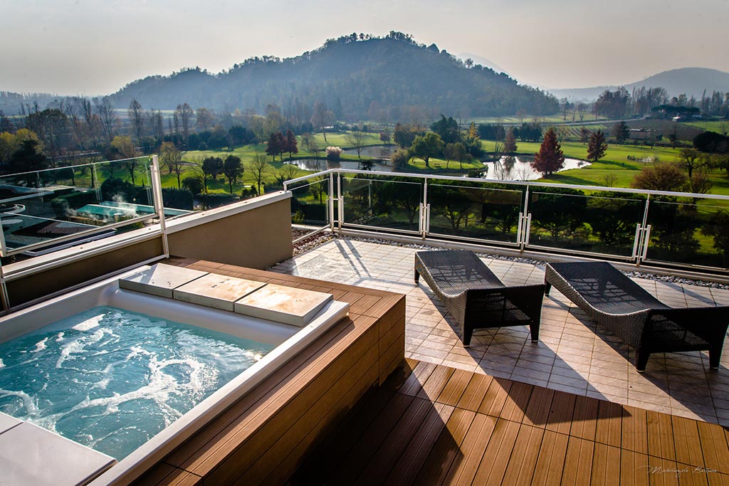 Hotel per famiglie Abano terme, Galzignano Spa & Golf Resort Terme Euganee, idromassaggio