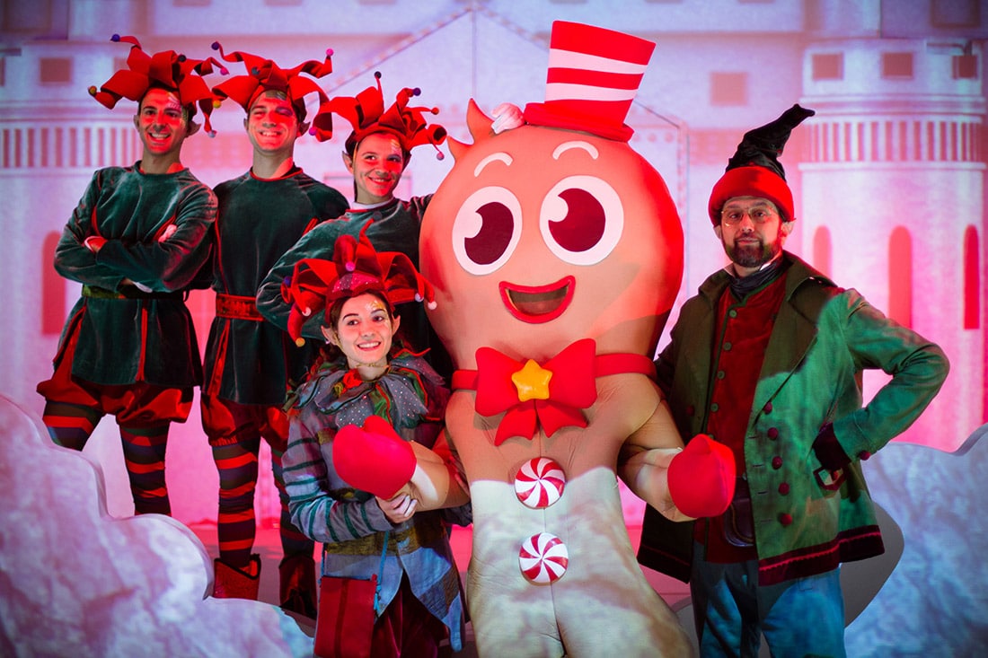 Casa di Babbo Natale a Luneur a Roma