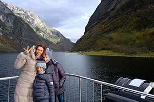 Crociera sul fiordo in Norvegia