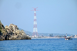 Reggio Calabria spiagge, Stretto di Messina