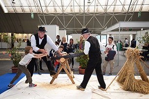 Programma In Campagna, evento per bambini e famiglie vicino Milano, taglialegna