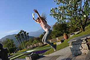 Giardini botanici con bambini