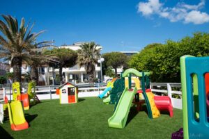 Hotel per famiglie Tortoreto Lido, Palace Hotel Magnolia SPA, area giochi per bambini