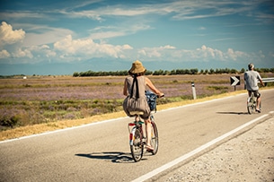 Jesolo con bambini, gite in bici