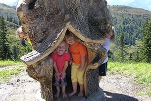 Sentieri tematici in Tirolo e Baby Trekking, Lauserland in Alpbachtal