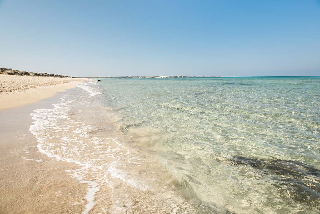 spiagge per bambini in Sardegna, Is Arenas vicino Oristano