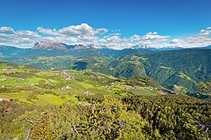 Renon per bambini, panorama