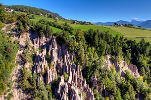 Renon per bambini, Piramidi di terra