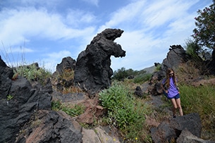 Isole Eolie: escursioni vulcani, Vulcano, valle dei mostri