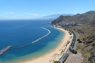 Tenerife con bambini, las teresitas