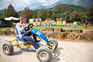 Estate alle Terme di Comano con i bambini, VillagGino