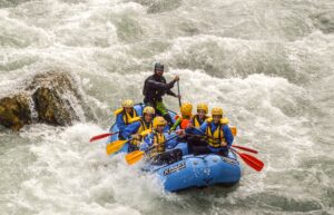 Rafting in Val di Sole per famiglie