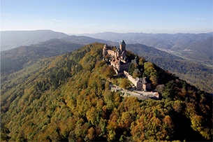 Alsazia con bambini, castello di Haut-Koenigsbourg