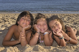 Houseboat con bambini, gite in spiaggia