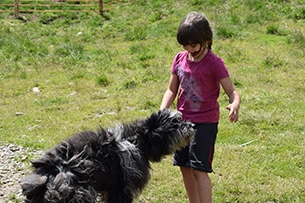 Malga con bambini in Lombardia