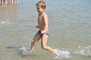 Estate a Tortoreto, cosa fare con i bambini, la spiaggia