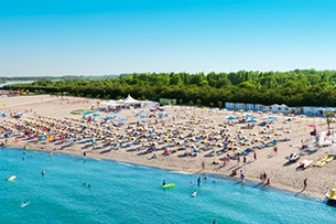 Isamar village Chioggia: la spiaggia