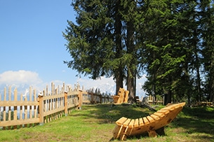 Attrazioni Hall wattens per bambini estate, Bosco delle sfere