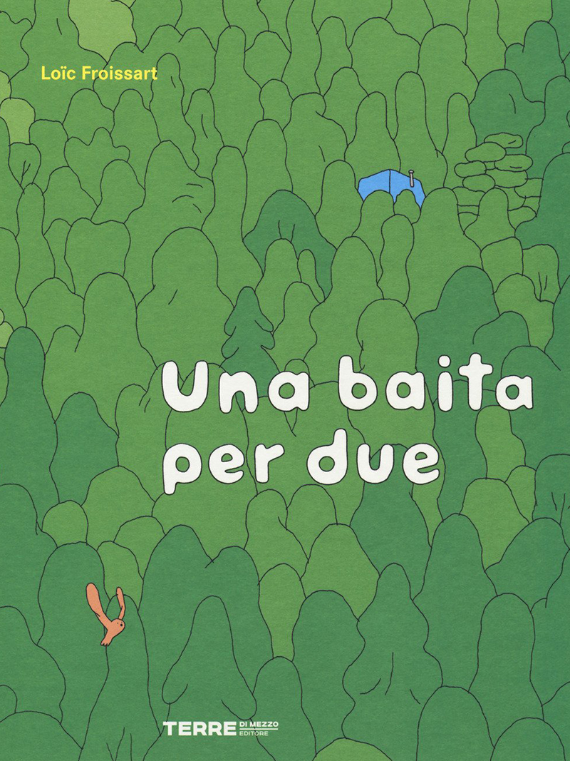 Copertina del libro "Una baita per due"