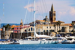 Alghero per bambini, il porto