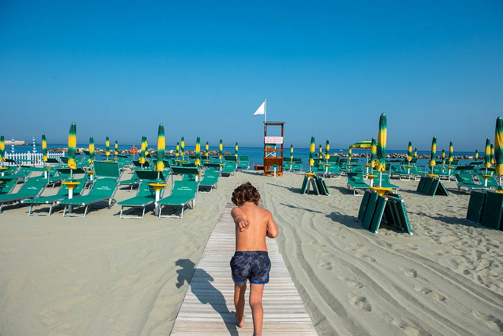 Hotel Le Canne Family Resort & Spa a Ischia, spiaggia