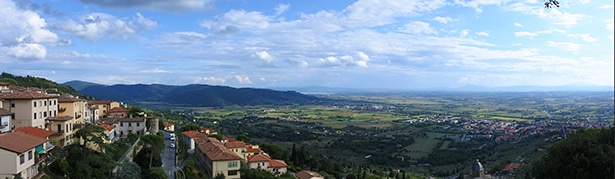 Toscana, weekend in Val di Chiana con i bambini, Cortona