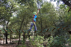 Toscana, weekend in Val di Chiana con i bambini, Parco Avventura Saltalbero