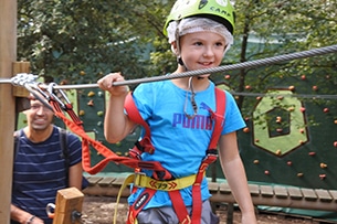 Toscana, weekend in Val di Chiana con i bambini, Parco Avventura Saltalbero