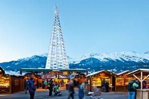 Mercatini di Natale a Innsbruck, albero Swarovski