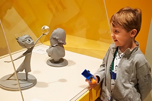 Mostra Pixar a Roma, statuette