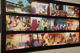 Mostra Pixar a Roma, storyboard