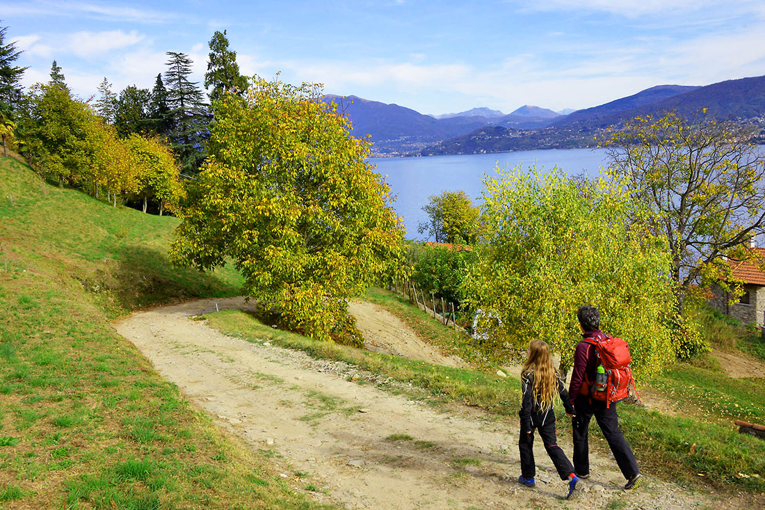 Slow Trek per famiglie nel Distretto Turistico dei Laghi, Ghiffa Sacro Monte