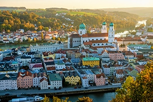Viaggio Baviera Orientale in famiglia, Passau
