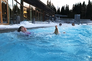 Inverno sul Katschberg, Falkensteiner Club Funimation, piscina