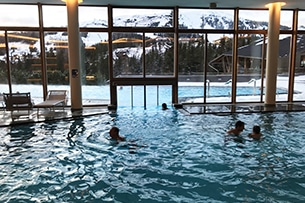 Inverno sul Katschberg, Falkensteiner Club Funimation, piscina