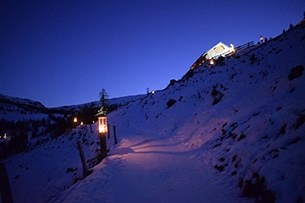 Il sentiero dell’Avvento nel Katschberg, scende la notte