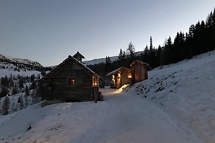 Il sentiero dell’Avvento nel Katschberg, le baite