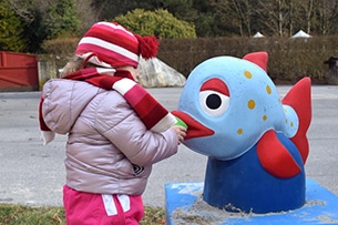 Vacanze invernali a Trebesing, Austria, i giochi esterni