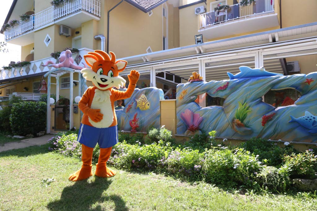 Family Hotel Pinetina Mare a Pinarella di Cervia, la mascotte