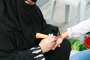 Doha con bambini in Qatar, Souq Waqif