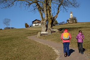 Alpe di Siusi inverno, Siusi allo Sciliar