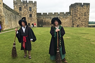 I luoghi di Harry Potter, castello di Alnwick