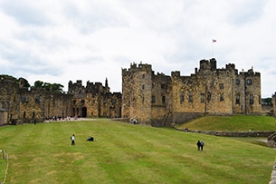 I luoghi di Harry Potter, castello di Alnwick