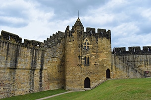 I luoghi di Harry Potter, castello di Alnwick