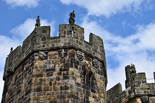 I luoghi di Harry Potter, castello di Alnwick